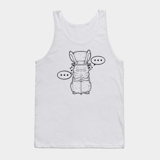 Top Hat Bunny Tank Top